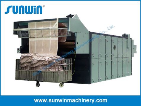 Assecador de capacitat Jumbo per a tela de tovallola de bambú